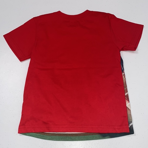 Garanimals Toddler Boy Red Short Sleeve Sports Baseball Shirt Size 5t - Picture 3 of 3